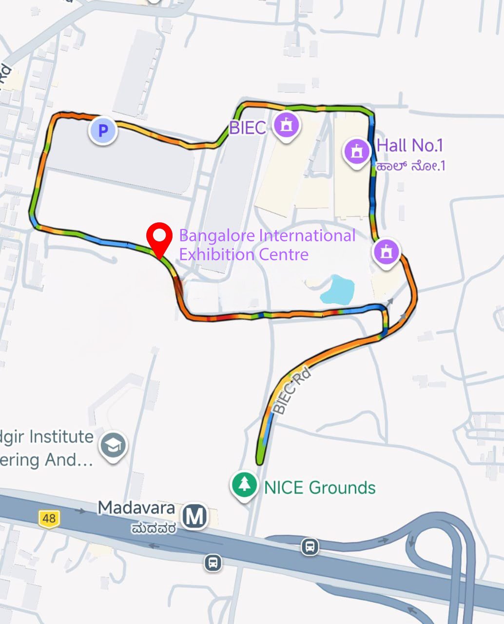 Elevator Safety Run Route Map